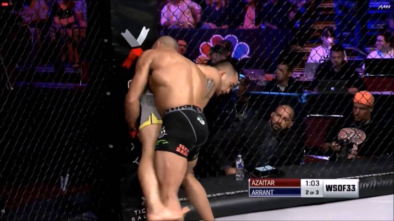 Abu Azaitar vs Mike Arrant WSOF 33 - Highlights