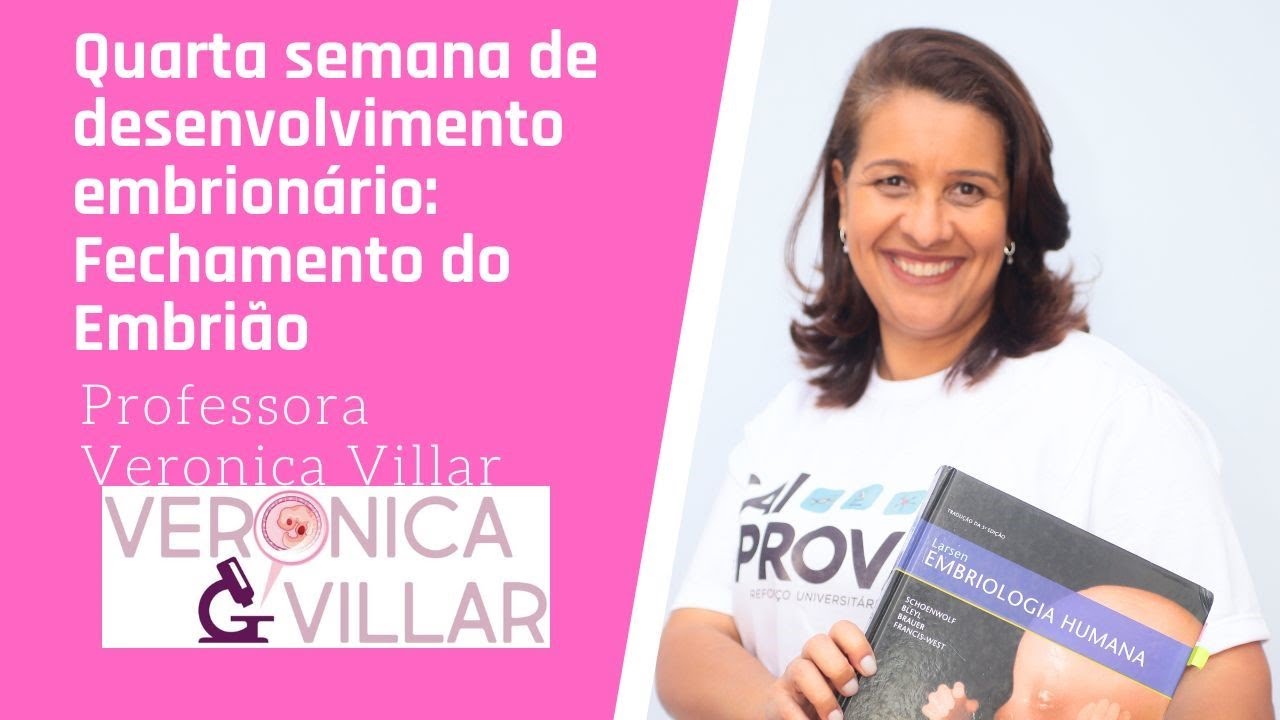 Embriologia Geral. Quarta semana de desenvolvimento embrionário: Fechamento do embrião.