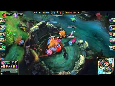 League of Legends Ahri vs Ezreal Mid