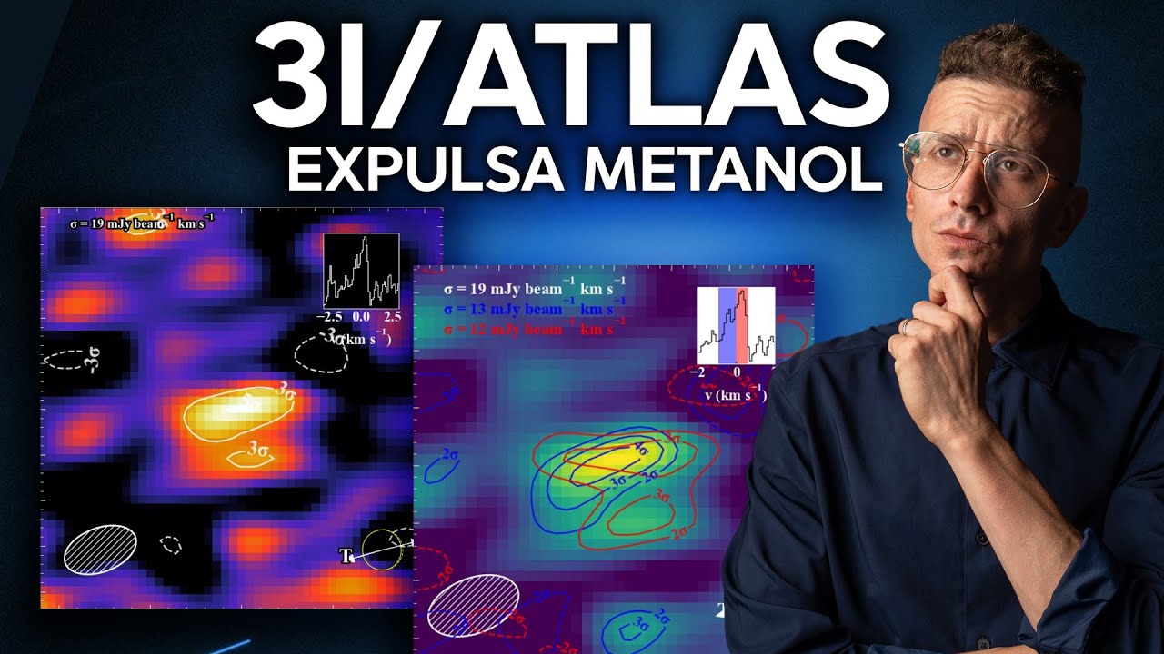 3I/ATLAS El Cometa Interestelar que EXPULSA la QUÍMICA de la VIDA