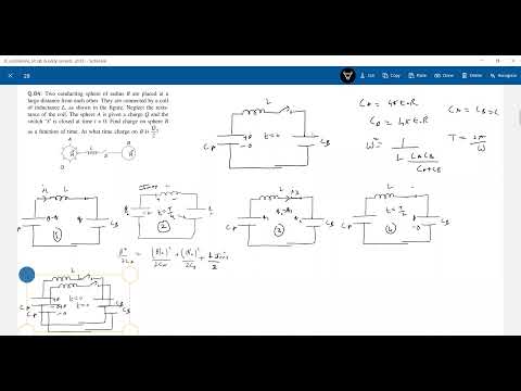  Numericals on  LC oscillations