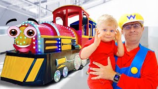Aventura en la Locomotora y otras Nuevas Historias para niños
