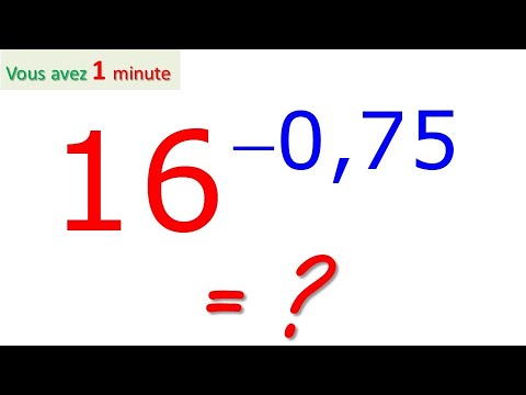 Calcul d'une puissance