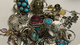 Vintage Sterling Jewelry Haul !!