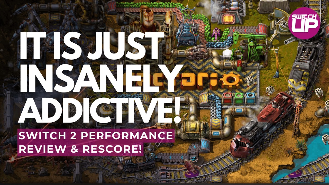 Factorio Switch 2 Edition is TOO ADDICTIVE | Review & Performance Analysis!