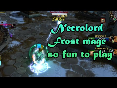 Frost mage PVP arena Necrolord vs Venthyr