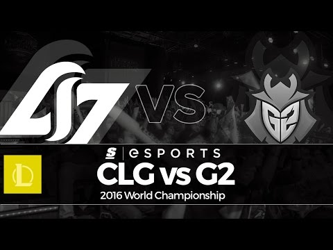 Highlights: G2 vs CLG (Worlds 2016 Day 1)