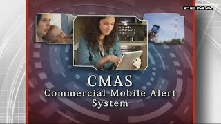 CMAS alerts