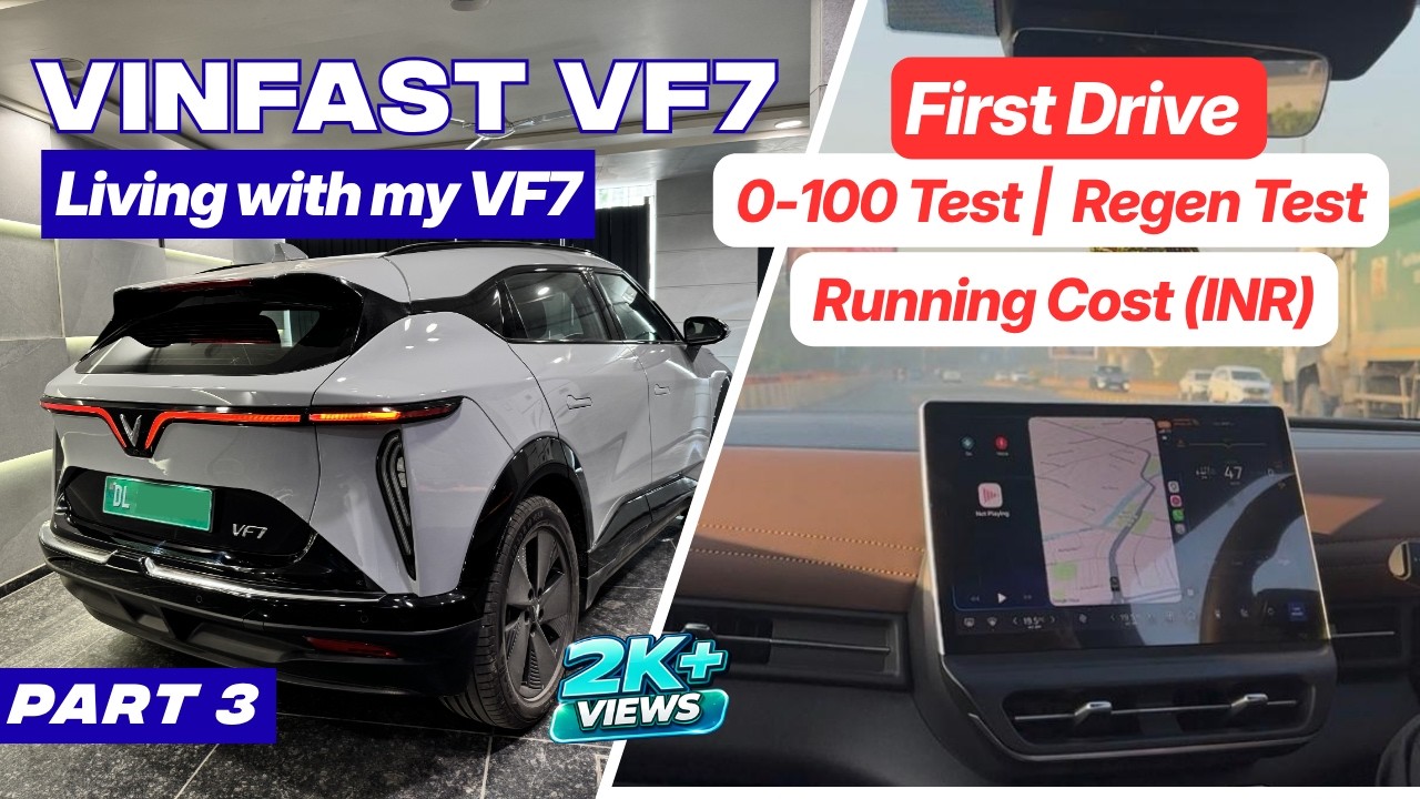 Vinfast VF7 0-100 Speed Test | Under 5 Seconds ? | Running Cost