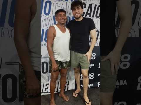 Antônio Castro com Kaio Lívio em Sampaio Tocantins