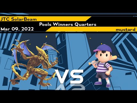 [Smash Ultimate] JTC  SolarBeam vs mustard - Xeno232 (Pools Winners Quarters)