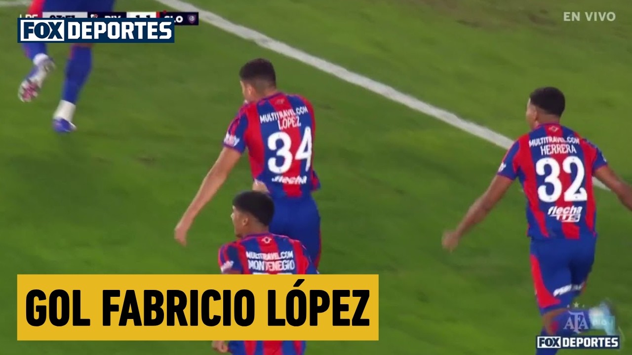 🚨💥 GOL Fabricio López | River Plate 1-2 San Lorenzo | Octavos de Final | Liga Argentina 2026
