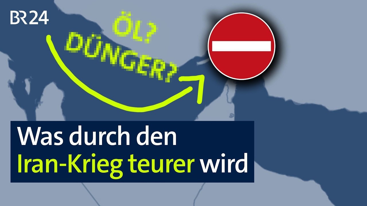 Öl, Sprit und Dünger - Was durch den Iran-Krieg noch alles teurer wird I BR24