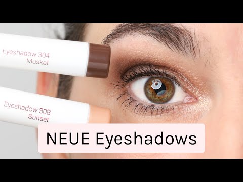 Easy look for droopy eyelids - with the NEW eyeshadows Muskat & Sunset!