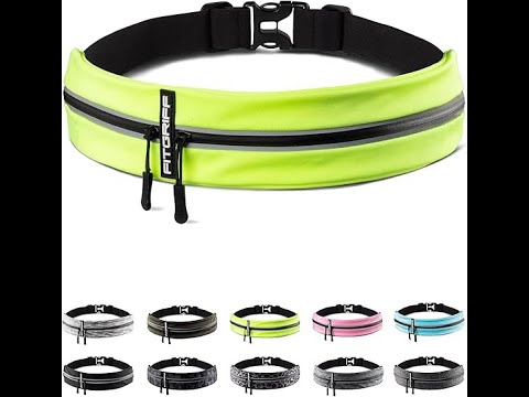 Fitgriff® Marsupio Running Porta Cellulare Cintura Jogging Camminata