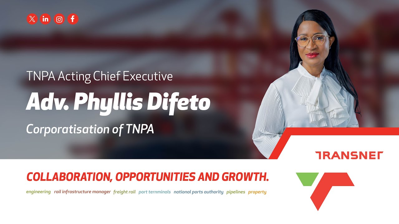 Transnet Podcast Series: Ep 20 - Acting Chief Executive Adv. Phyllis Difeto