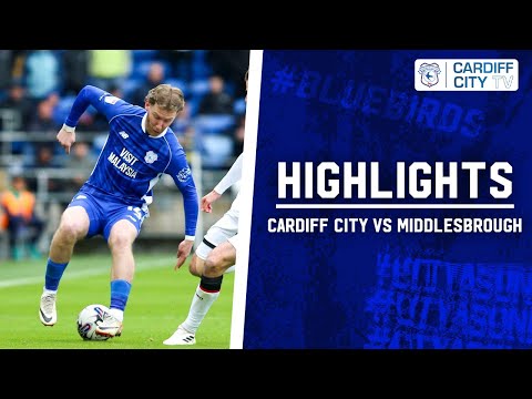 FC Cardiff City 1-4 FC Middlesbrough 