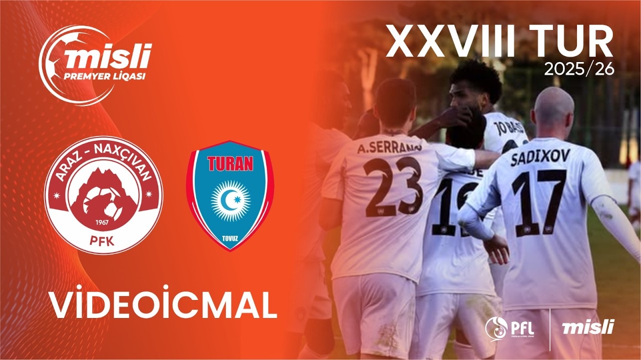 Araz Naxçıvan vs Turan Tovuz Highlights