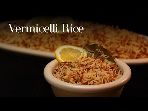 Vermicelli Rice | Egyptian Pilaf | Egyptian Vermicelli Rice Recipe | Allspice Institute