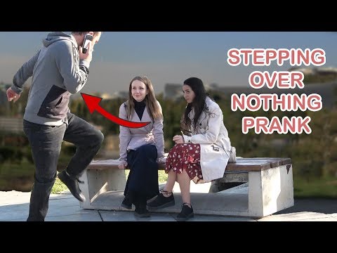 stepping over nothing prank #2 - Best of Just For Laughs