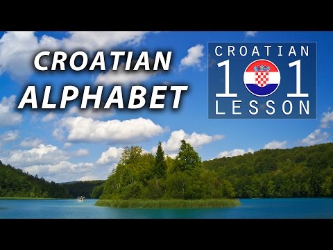 002 📚 Croatian ALPHABET (Pronunciation) 🇭🇷 Croatian Language 101 - Learn Croatian