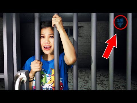 HACKER TRAPPED ME in ABANDONED PRISON (24 Hours Overnight Escape Room Challenge at 3AM)