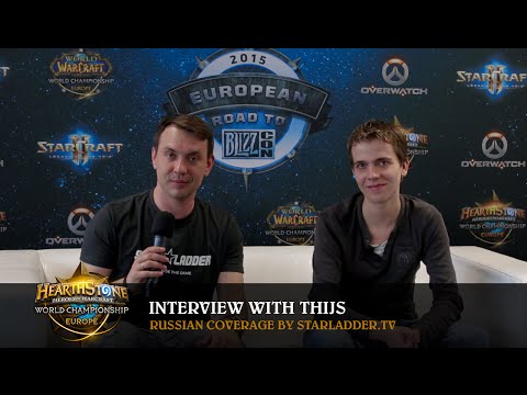 Interview with ThijsNL | Road to BlizzCon Europe (RU Subs)