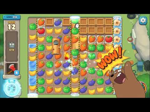 We Bare Bears match3 repairs level 256