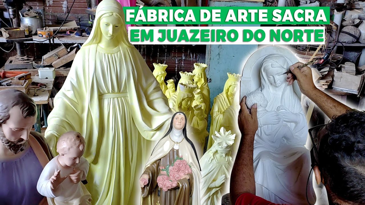 Fábrica de Imagens de Santo em Juazeiro do Norte - Arte Sacra no Atacado e Varejo