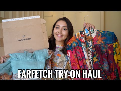 HUGE FARFETCH READY-TO-WEAR HAUL | ZIMMERMANN, ALEMAIS, SANDRO | FEMININE SUMMER STYLE 2023