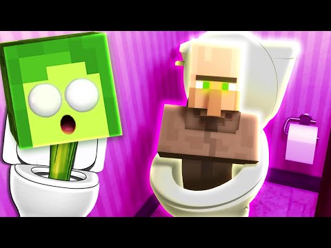 🚽 СКИБИДИ ТУАЛЕТ попал в Майнкрафт - ВСЕ СЕРИИ Skibidi Туалет в Minecraft | КУПИК МАЙНКРАФТ