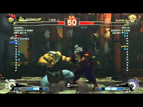 SSFIVAE PC - SgtoMac (Akuma) vs JoSe Zx (Gouken)