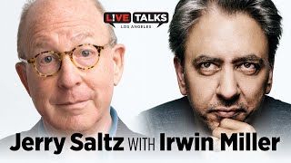 Jerry Saltz in conversation with Irwin Miller at Live Talks Los Angeles