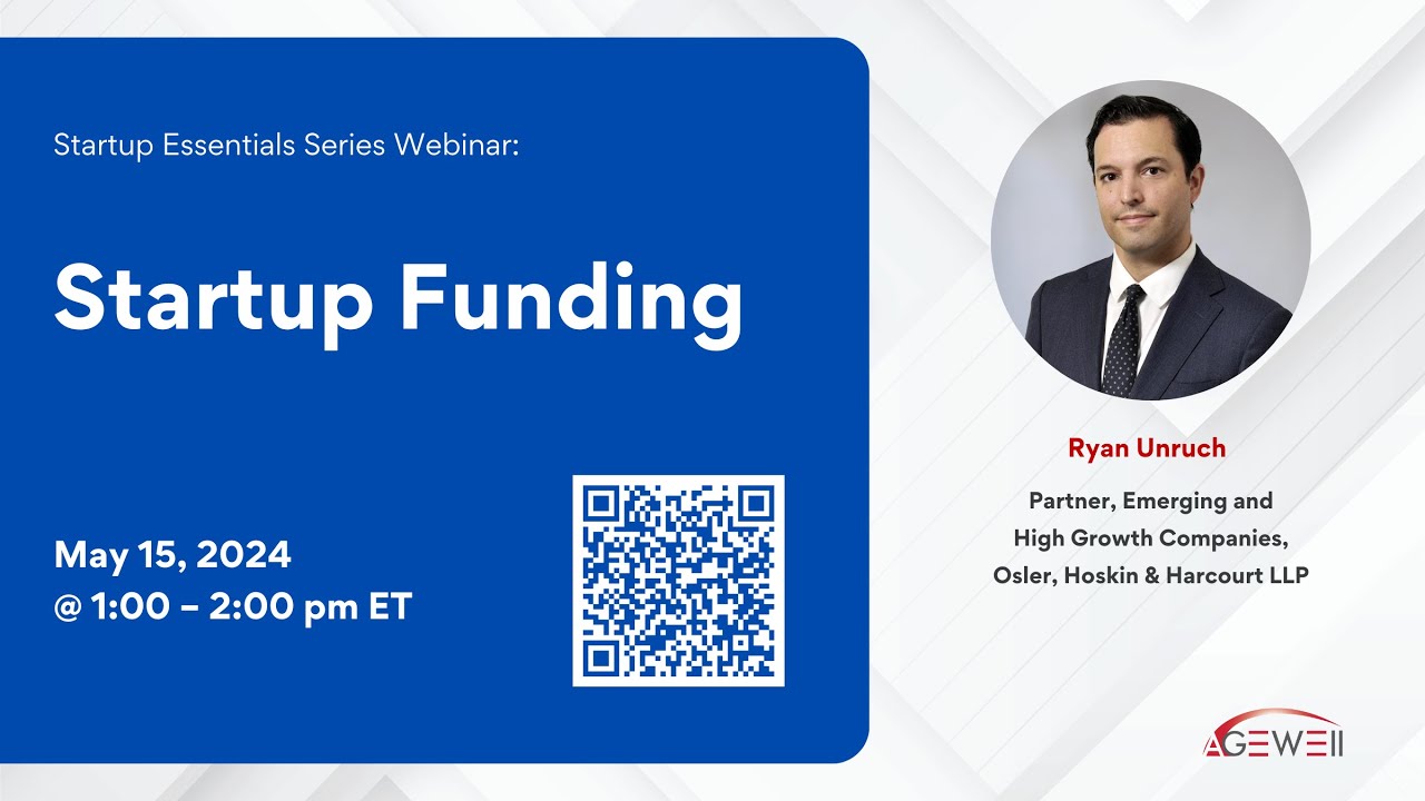 Startup Essentials Series Webinar: Startup Funding - YouTube