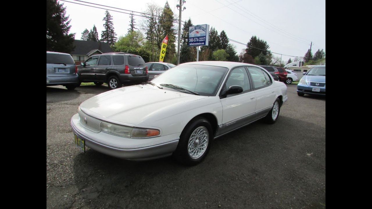 1996 Chrysler LHS only 69000 miles fully loaded SOLD ( For ...