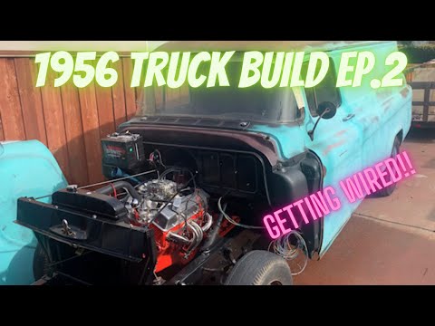 1956 Chevy Truck Build Ep. 2 - Main Wiring Harness | New Gauges | Fuel System