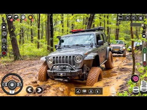 4x4 Offroad Jeep Driving Simulator 3D - Drive SUV 4x4 jeep Offroad Game - Android GamePlay