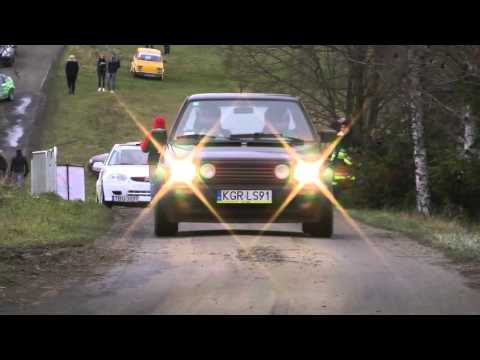 Wiesław Dudka / Piotr Dudka - VW Golf - KJS Zimowy Super OeS Barbórka Moszczenica 13-12-2015