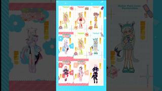 電脳ぴゅあ推し大宣言  #ホロライブ #1期生 #アキローゼンタール #白上フブキ #夏色まつり #赤井はあと #森カリオペ #踊ってみた #比較 #切り抜き #shorts #hololive