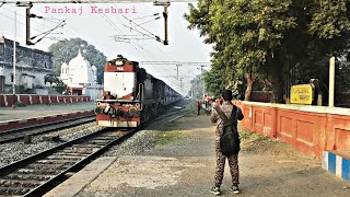 preview picture of video '3 in 1 Highspeed Alco Actions || Janshatabadi || Sanghamitra || Farakka Express'