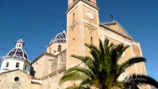 Las doce del mediodía en Altea (Alicante)