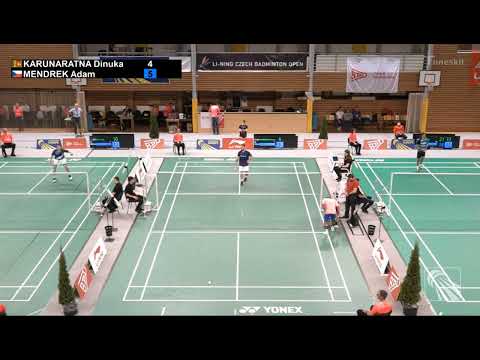 LI-NING Czech Open 2021 (MS 1st round) | Dinuka Karunaratne (SRI) vs Adam Mendrek (CZE)