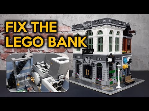How to Fix the LEGO Brick Bank (10251)