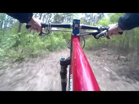 Die direkte Abfahrt vom großen Ravensberg / MTB / Potsdam