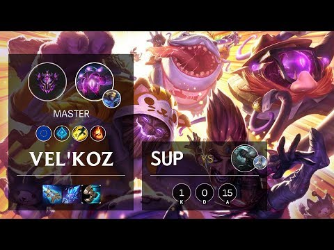 Vel'Koz Support vs Senna - EUW Master Patch 10.7