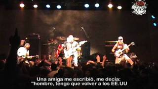 Propagandhi - fuck the borders En vivo (Subtitulo Español)
