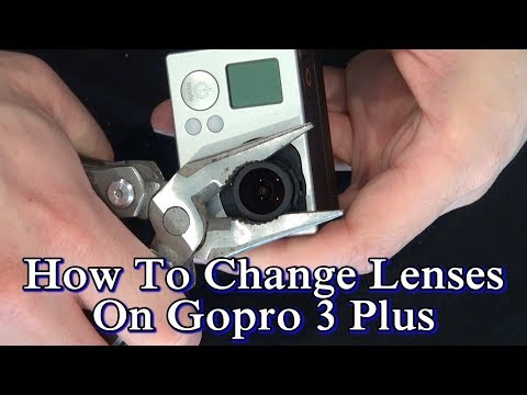 Change Your Lens On Gopro 3 Plus