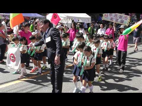 ところざわまつり2018 パレード 所沢富士幼稚園
