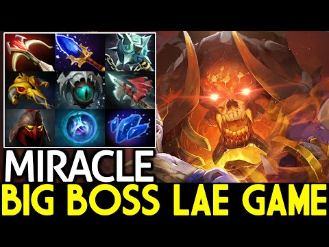 MIRACLE [Clinkz] Shows Its Crazy Power Big Boss Late Game Dota 2