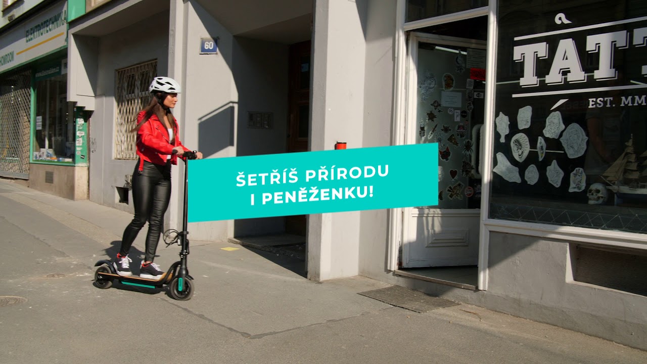 Electric scooters - video